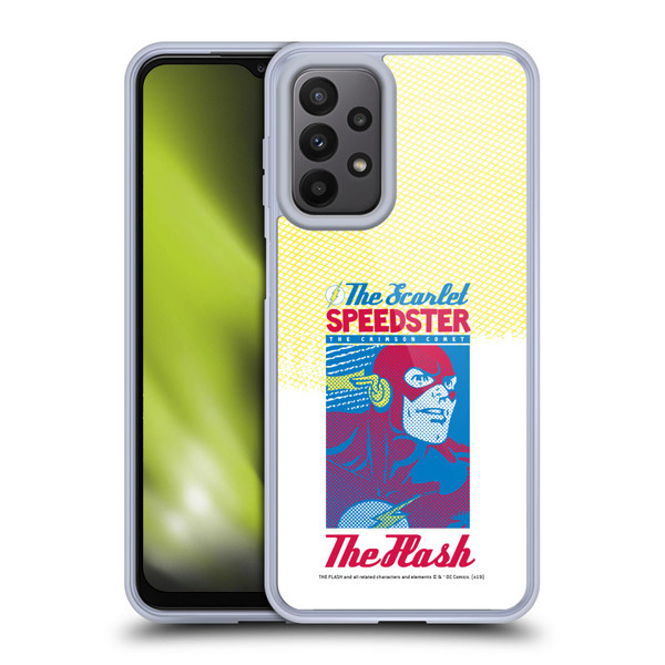 The Flash DC Comics Fast Fashion Scarlet Speedster Soft Gel Case for Samsung Galaxy A23 / 5G (2022)