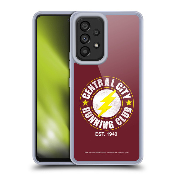 The Flash DC Comics Fast Fashion Running Club Soft Gel Case for Samsung Galaxy A53 5G (2022)