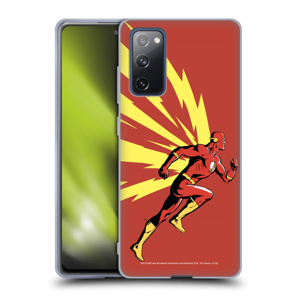 The Flash DC Comics Fast Fashion Running Soft Gel Case for Samsung Galaxy S20 FE / 5G