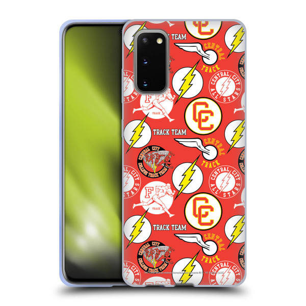 The Flash DC Comics Fast Fashion Pattern Soft Gel Case for Samsung Galaxy S20 / S20 5G