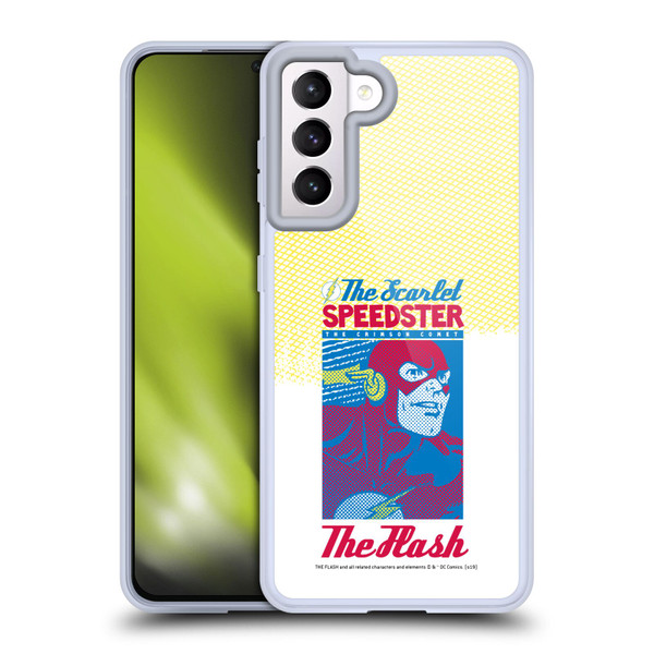 The Flash DC Comics Fast Fashion Scarlet Speedster Soft Gel Case for Samsung Galaxy S21 5G