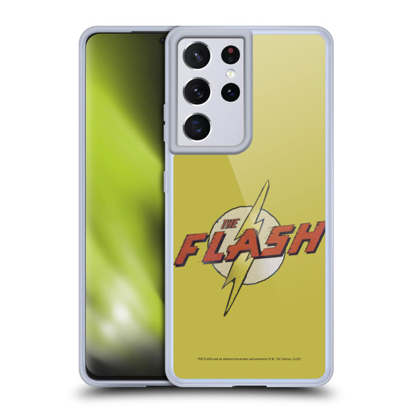 The Flash DC Comics Fast Fashion Logo Soft Gel Case for Samsung Galaxy S21 Ultra 5G