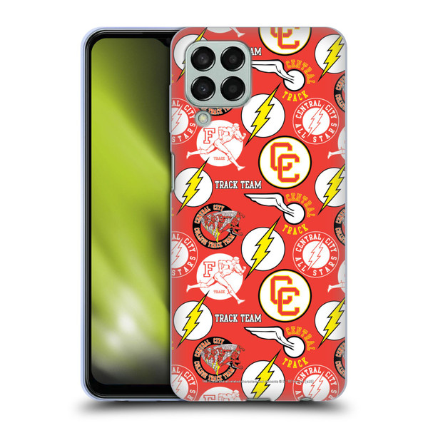 The Flash DC Comics Fast Fashion Pattern Soft Gel Case for Samsung Galaxy M33 (2022)