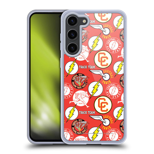 The Flash DC Comics Fast Fashion Pattern Soft Gel Case for Samsung Galaxy S23+ 5G