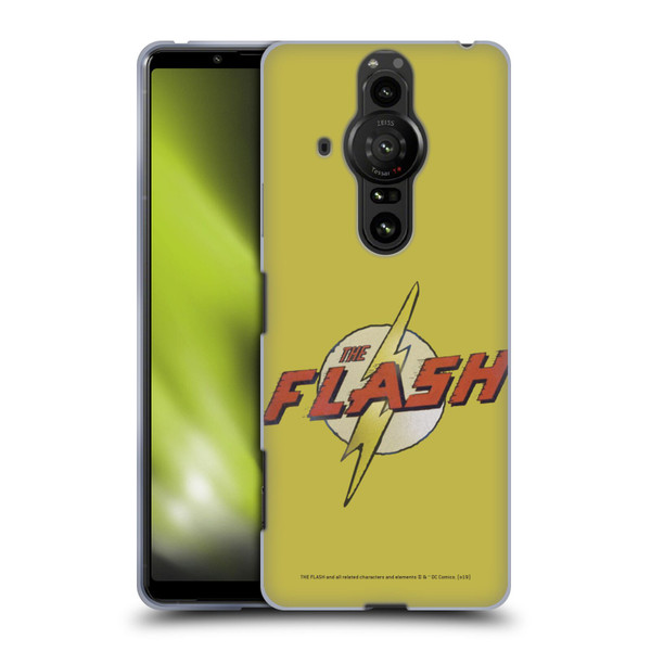 The Flash DC Comics Fast Fashion Logo Soft Gel Case for Sony Xperia Pro-I