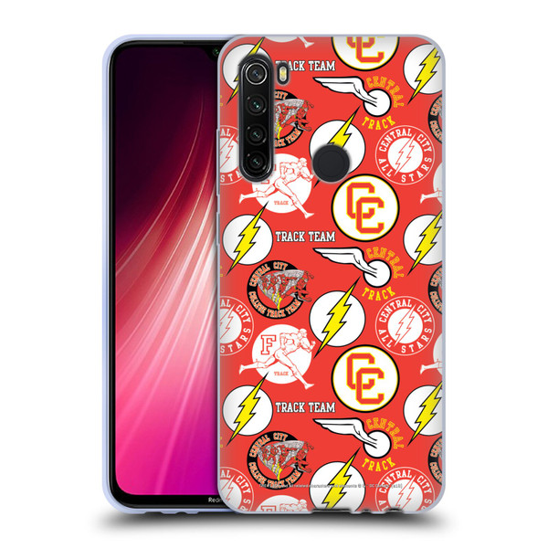 The Flash DC Comics Fast Fashion Pattern Soft Gel Case for Xiaomi Redmi Note 8T