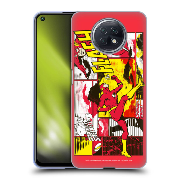 The Flash DC Comics Fast Fashion Pop Art Soft Gel Case for Xiaomi Redmi Note 9T 5G