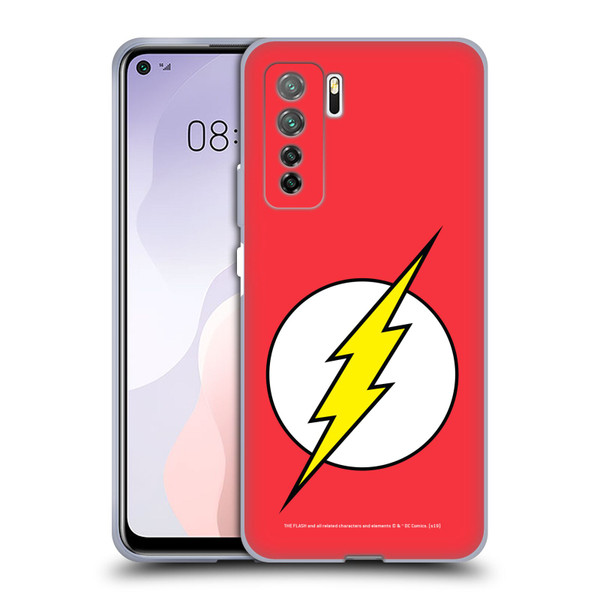 The Flash DC Comics Logo Plain Soft Gel Case for Huawei Nova 7 SE/P40 Lite 5G