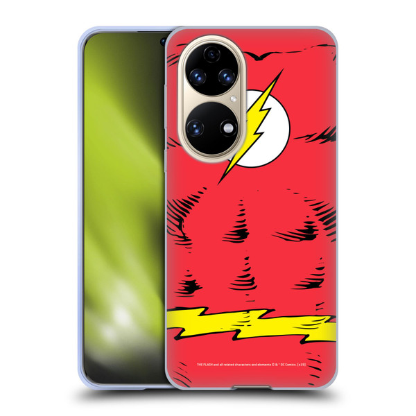 The Flash DC Comics Logo Costume Soft Gel Case for Huawei P50
