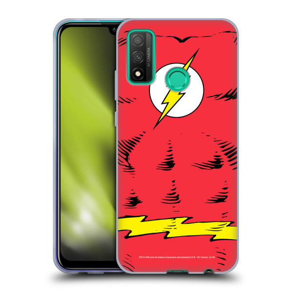 The Flash DC Comics Logo Costume Soft Gel Case for Huawei P Smart (2020)