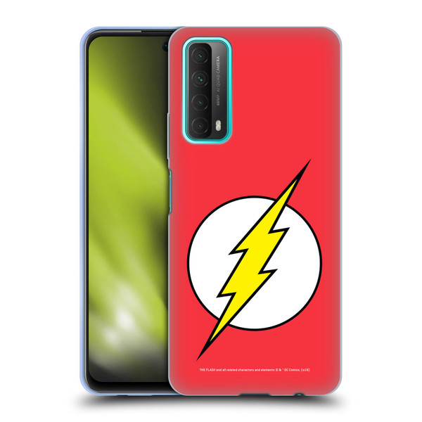 The Flash DC Comics Logo Plain Soft Gel Case for Huawei P Smart (2021)