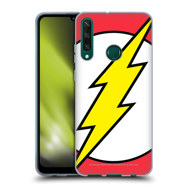 The Flash DC Comics Logo Oversized Soft Gel Case for Huawei Y6p
