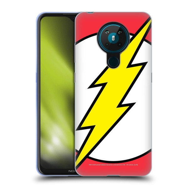 The Flash DC Comics Logo Oversized Soft Gel Case for Nokia 5.3