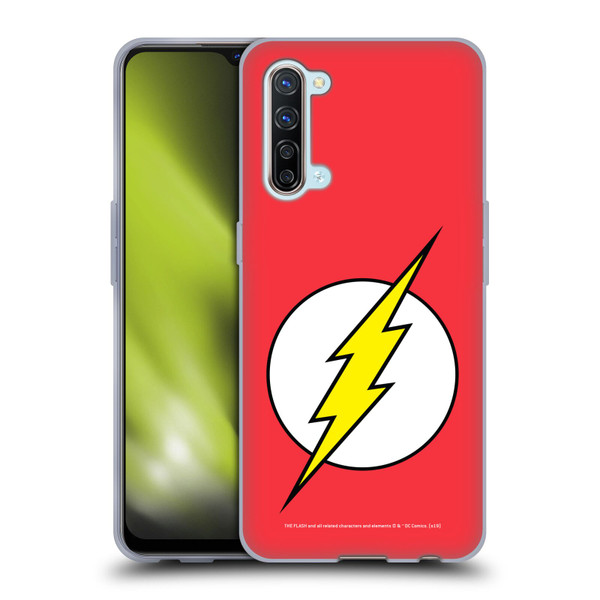The Flash DC Comics Logo Plain Soft Gel Case for OPPO Find X2 Lite 5G