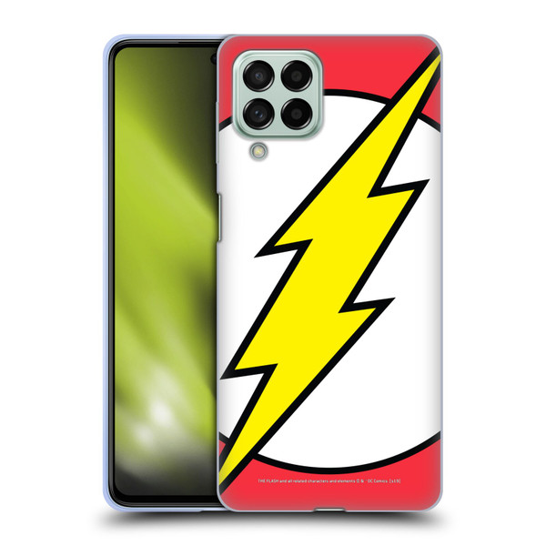 The Flash DC Comics Logo Oversized Soft Gel Case for Samsung Galaxy M53 (2022)