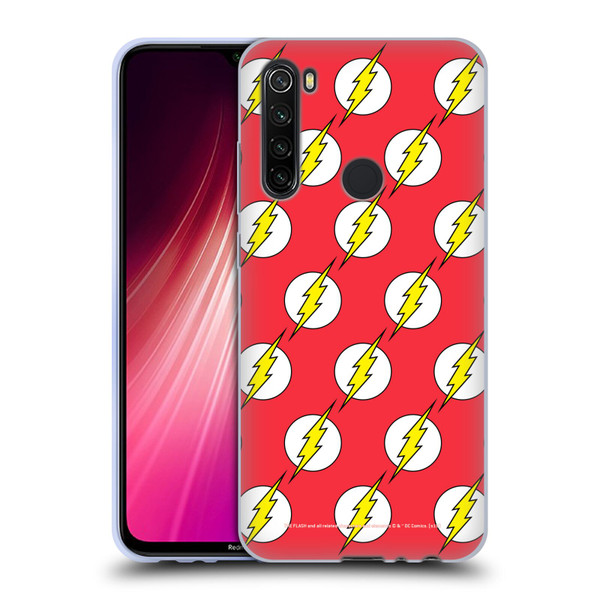 The Flash DC Comics Logo Pattern Soft Gel Case for Xiaomi Redmi Note 8T