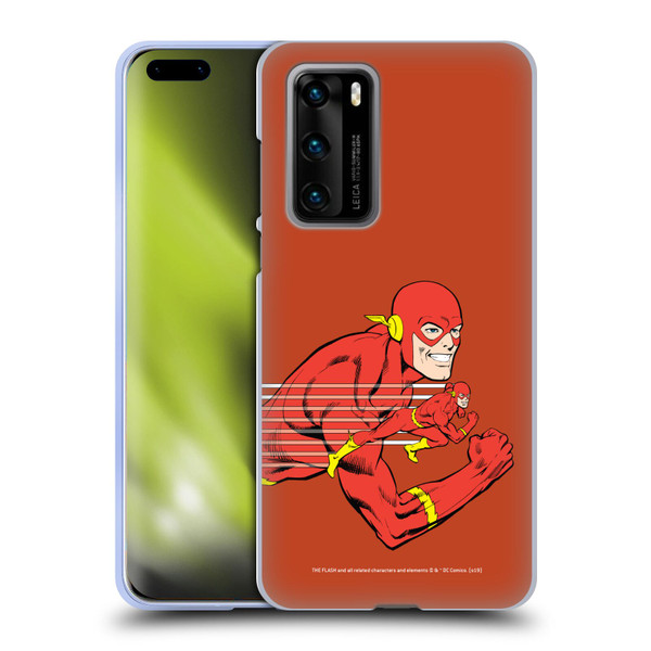 The Flash DC Comics Vintage Double Soft Gel Case for Huawei P40 5G