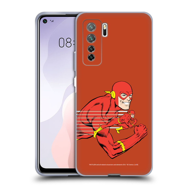 The Flash DC Comics Vintage Double Soft Gel Case for Huawei Nova 7 SE/P40 Lite 5G