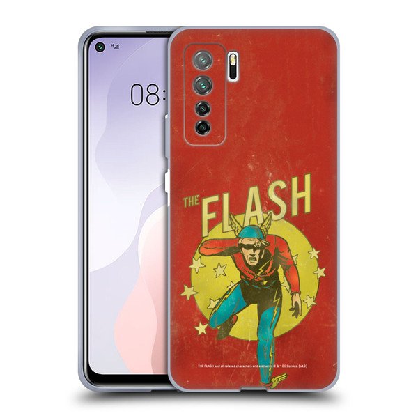 The Flash DC Comics Vintage Jay Garrick Soft Gel Case for Huawei Nova 7 SE/P40 Lite 5G
