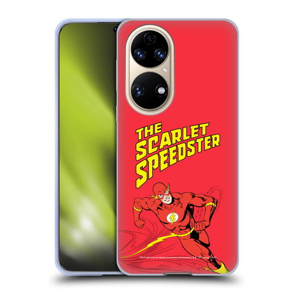The Flash DC Comics Vintage Scarlet Speedster Soft Gel Case for Huawei P50