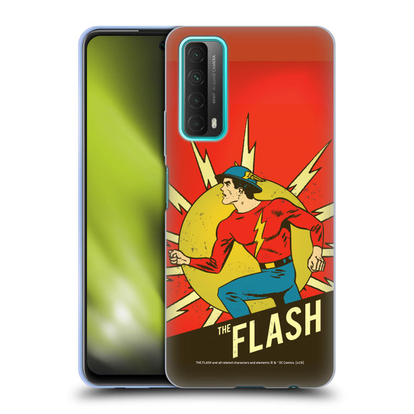 The Flash DC Comics Vintage Jay Garrick 2 Soft Gel Case for Huawei P Smart (2021)