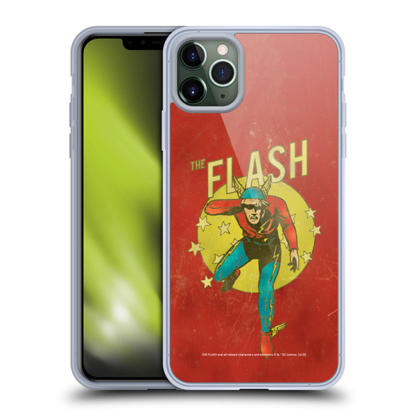 The Flash DC Comics Vintage Jay Garrick Soft Gel Case for Apple iPhone 11 Pro Max