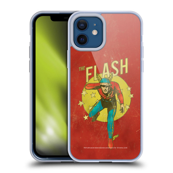 The Flash DC Comics Vintage Jay Garrick Soft Gel Case for Apple iPhone 12 / iPhone 12 Pro