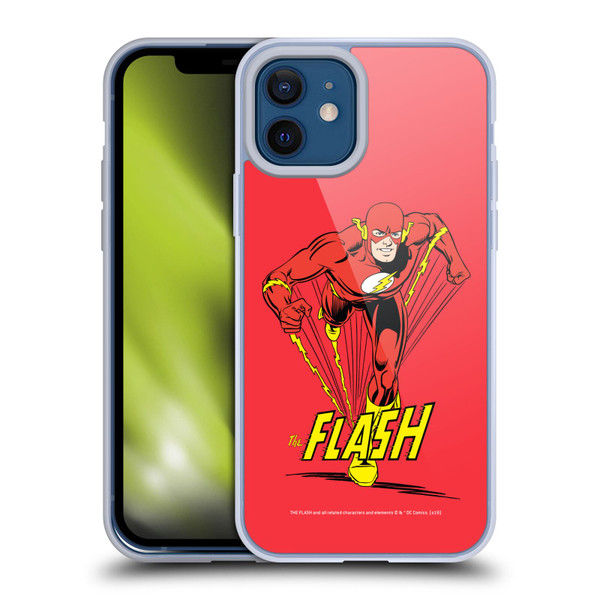 The Flash DC Comics Vintage Speedster Soft Gel Case for Apple iPhone 12 / iPhone 12 Pro