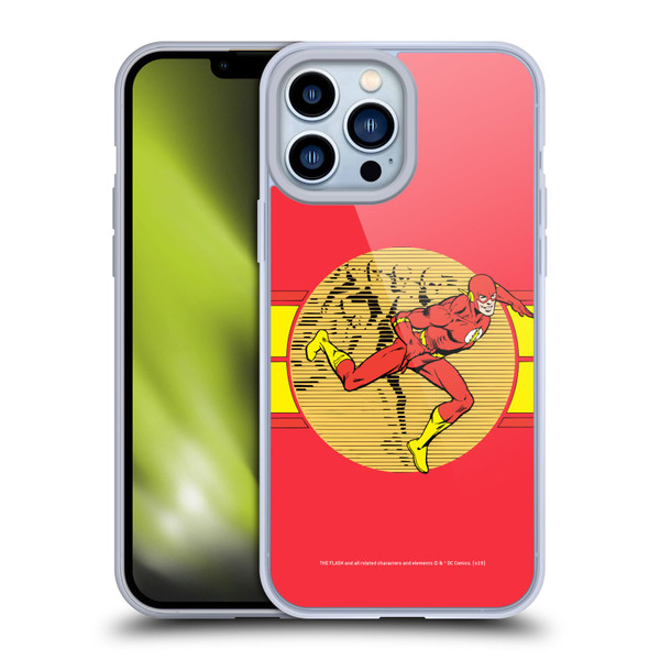 The Flash DC Comics Vintage Fast Soft Gel Case for Apple iPhone 13 Pro Max