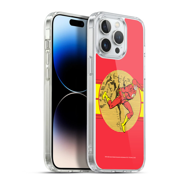The Flash DC Comics Vintage Fast Soft Gel Case for Apple iPhone 13 Pro Max & MagSafe