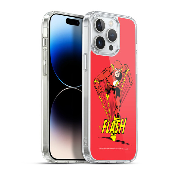 The Flash DC Comics Vintage Speedster Soft Gel Case for Apple iPhone 13 Pro Max & MagSafe