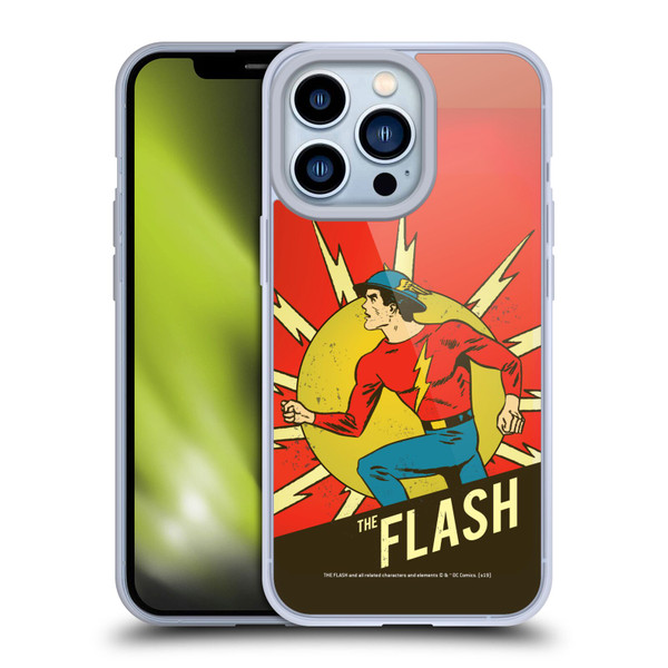 The Flash DC Comics Vintage Jay Garrick 2 Soft Gel Case for Apple iPhone 13 Pro