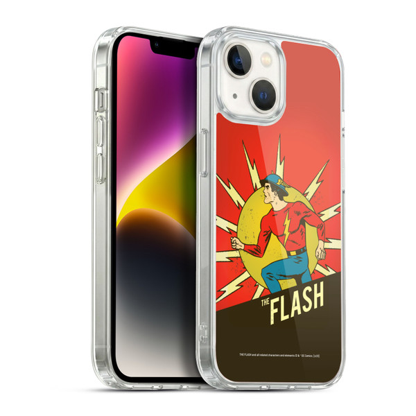 The Flash DC Comics Vintage Jay Garrick 2 Soft Gel Case for Apple iPhone 14
