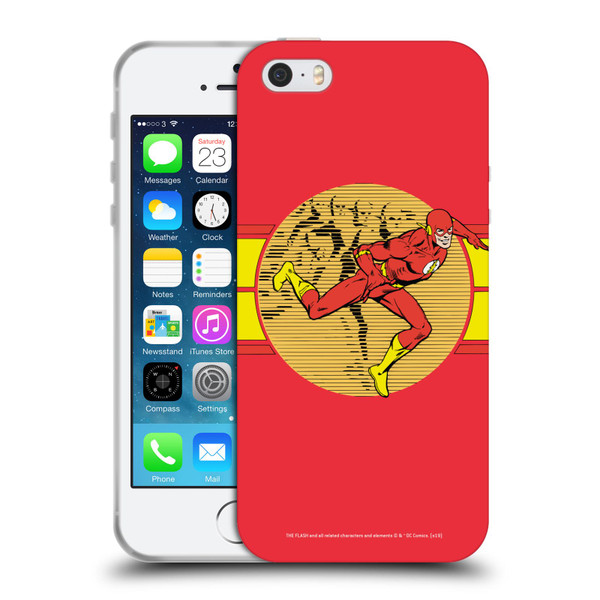 The Flash DC Comics Vintage Fast Soft Gel Case for Apple iPhone 5 / 5s / iPhone SE 2016