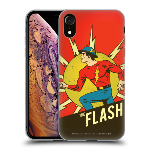 The Flash DC Comics Vintage Jay Garrick 2 Soft Gel Case for Apple iPhone XR