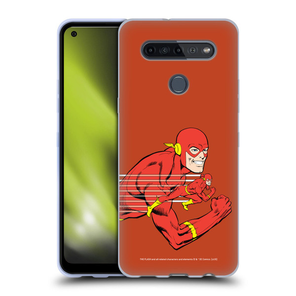 The Flash DC Comics Vintage Double Soft Gel Case for LG K51S