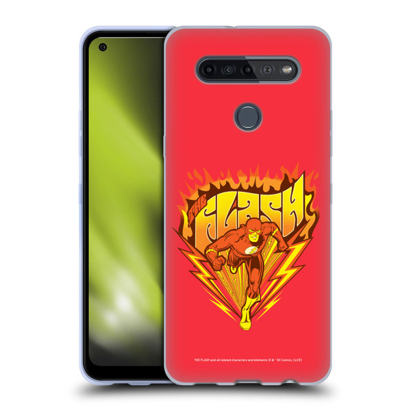 The Flash DC Comics Vintage Fastest Man Soft Gel Case for LG K51S