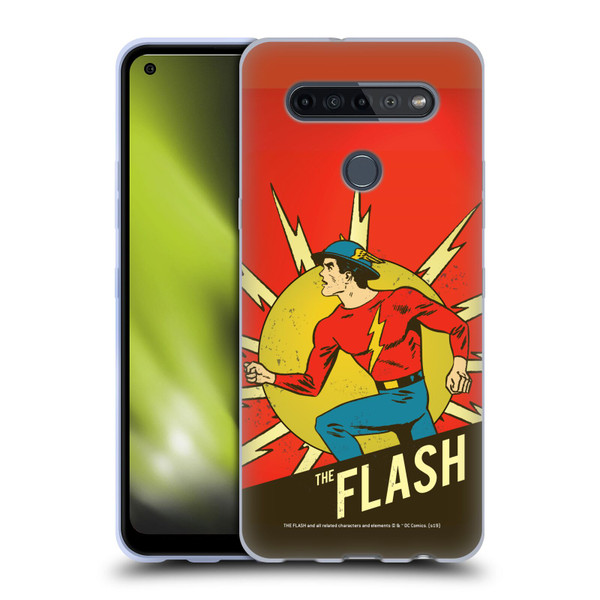 The Flash DC Comics Vintage Jay Garrick 2 Soft Gel Case for LG K51S