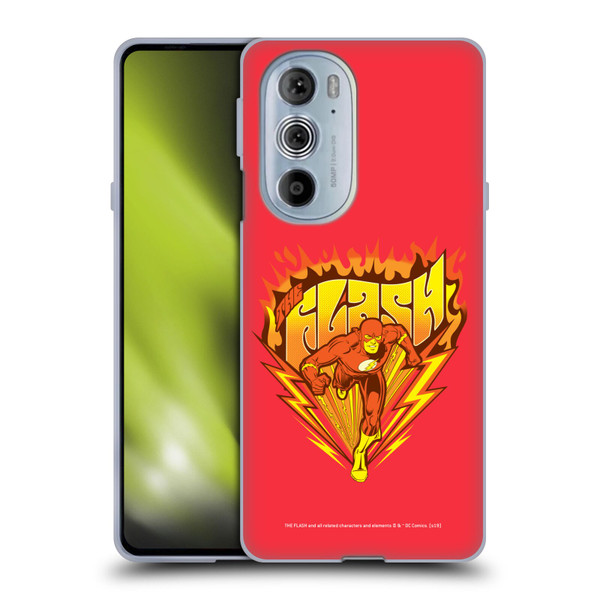 The Flash DC Comics Vintage Fastest Man Soft Gel Case for Motorola Edge X30
