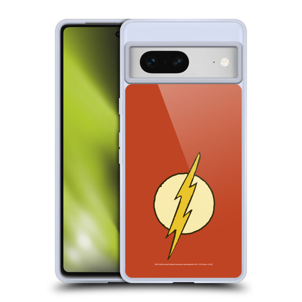 The Flash DC Comics Vintage Logo Soft Gel Case for Google Pixel 7