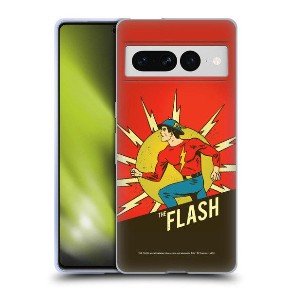The Flash DC Comics Vintage Jay Garrick 2 Soft Gel Case for Google Pixel 7 Pro