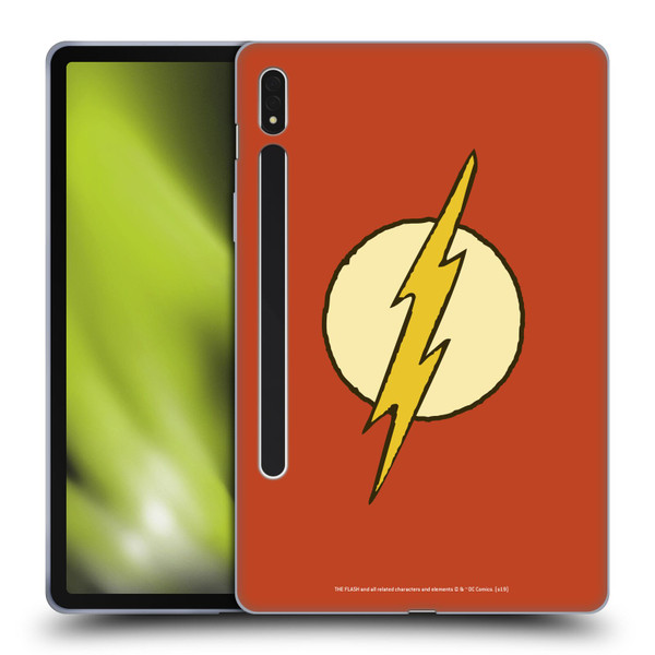 The Flash DC Comics Vintage Logo Soft Gel Case for Samsung Galaxy Tab S8