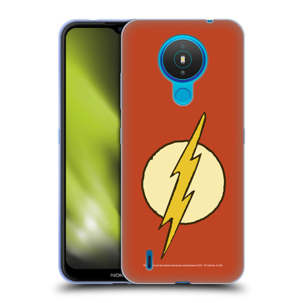 The Flash DC Comics Vintage Logo Soft Gel Case for Nokia 1.4