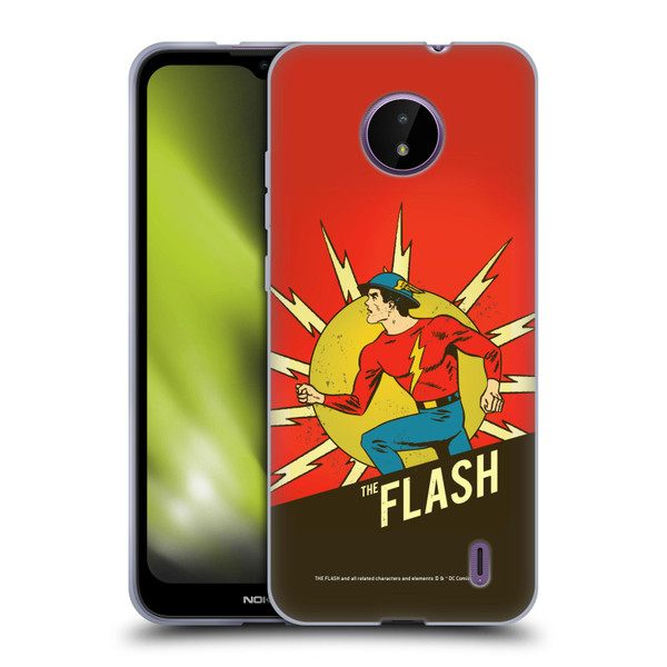 The Flash DC Comics Vintage Jay Garrick 2 Soft Gel Case for Nokia C10 / C20