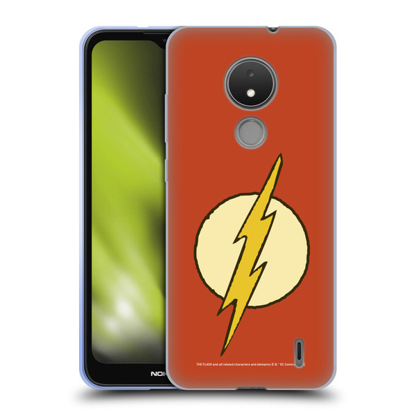 The Flash DC Comics Vintage Logo Soft Gel Case for Nokia C21