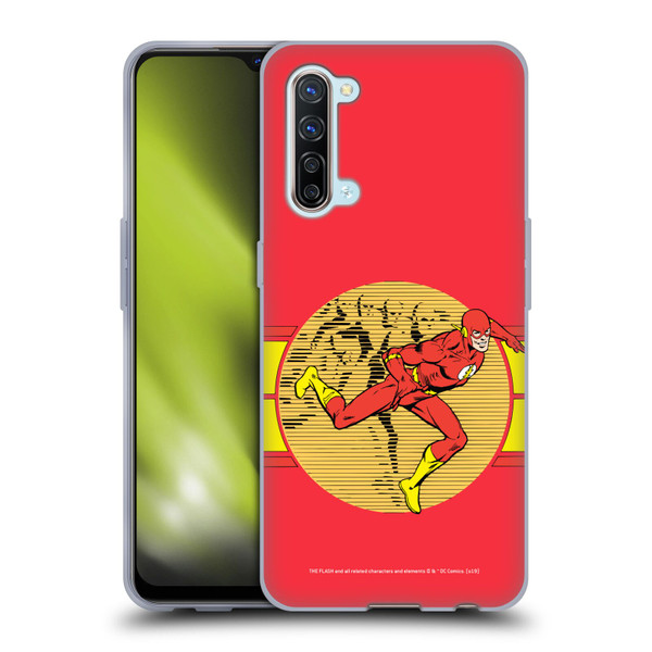 The Flash DC Comics Vintage Fast Soft Gel Case for OPPO Find X2 Lite 5G