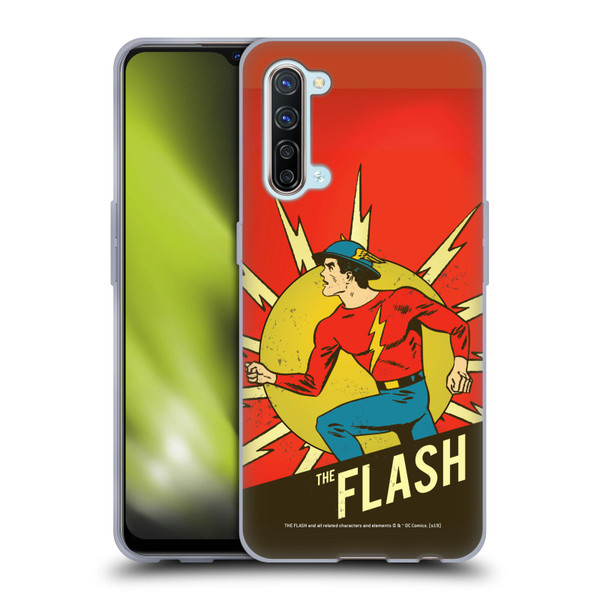 The Flash DC Comics Vintage Jay Garrick 2 Soft Gel Case for OPPO Find X2 Lite 5G