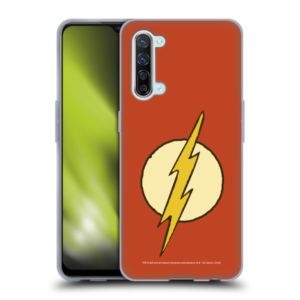 The Flash DC Comics Vintage Logo Soft Gel Case for OPPO Find X2 Lite 5G