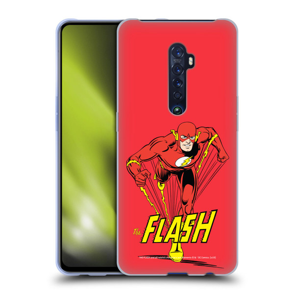 The Flash DC Comics Vintage Speedster Soft Gel Case for OPPO Reno 2