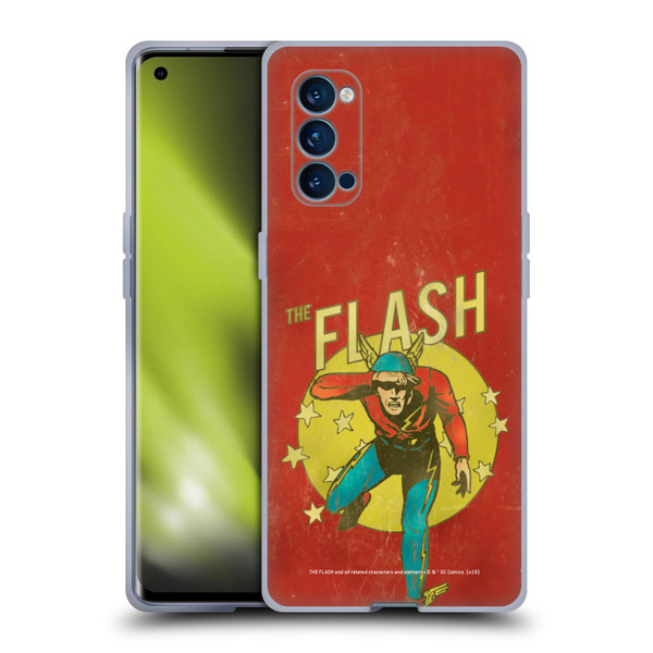 The Flash DC Comics Vintage Jay Garrick Soft Gel Case for OPPO Reno 4 Pro 5G
